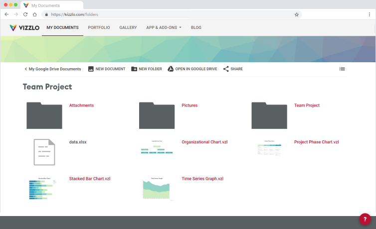 Vizzlo Google Slides screenshot