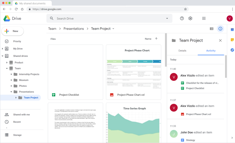 Vizzlo Google Slides screenshot